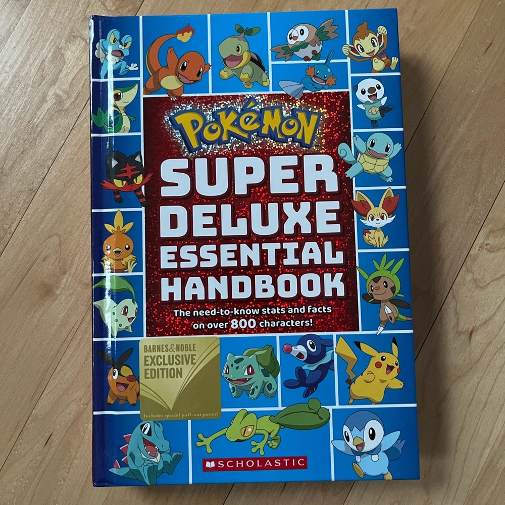 Scholastic Pokémon Super Deluxe Handbook